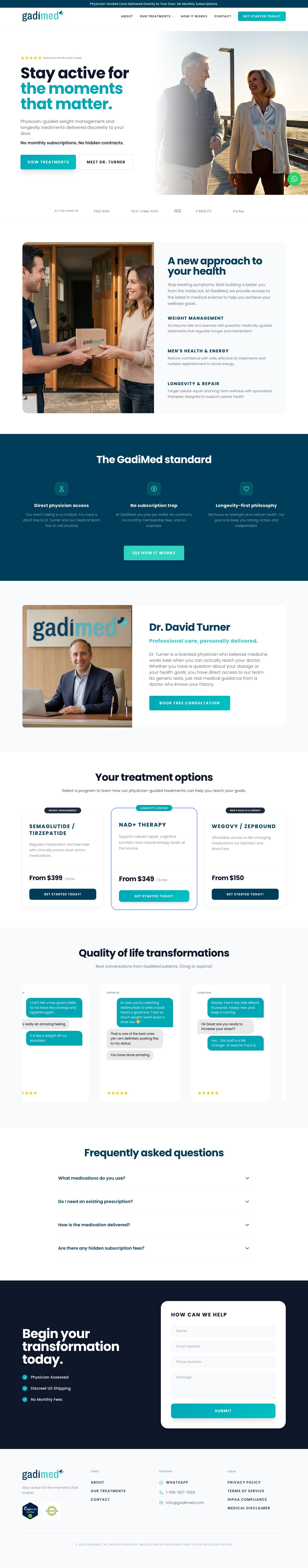 GadiMed — After MK-Way (New Website)