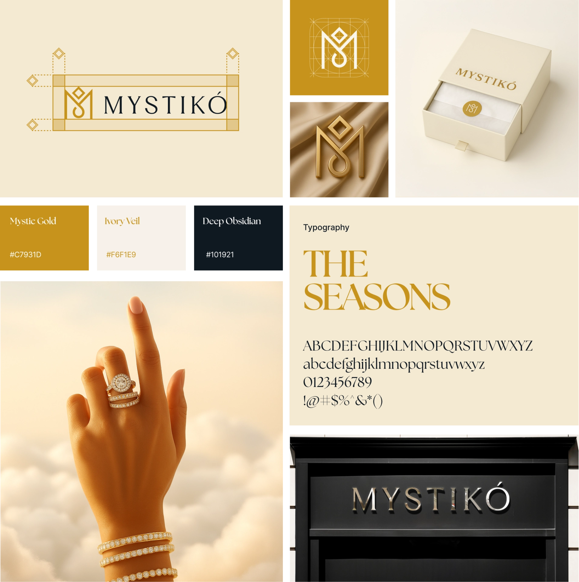 MYSTIKÓ Visual Identity System