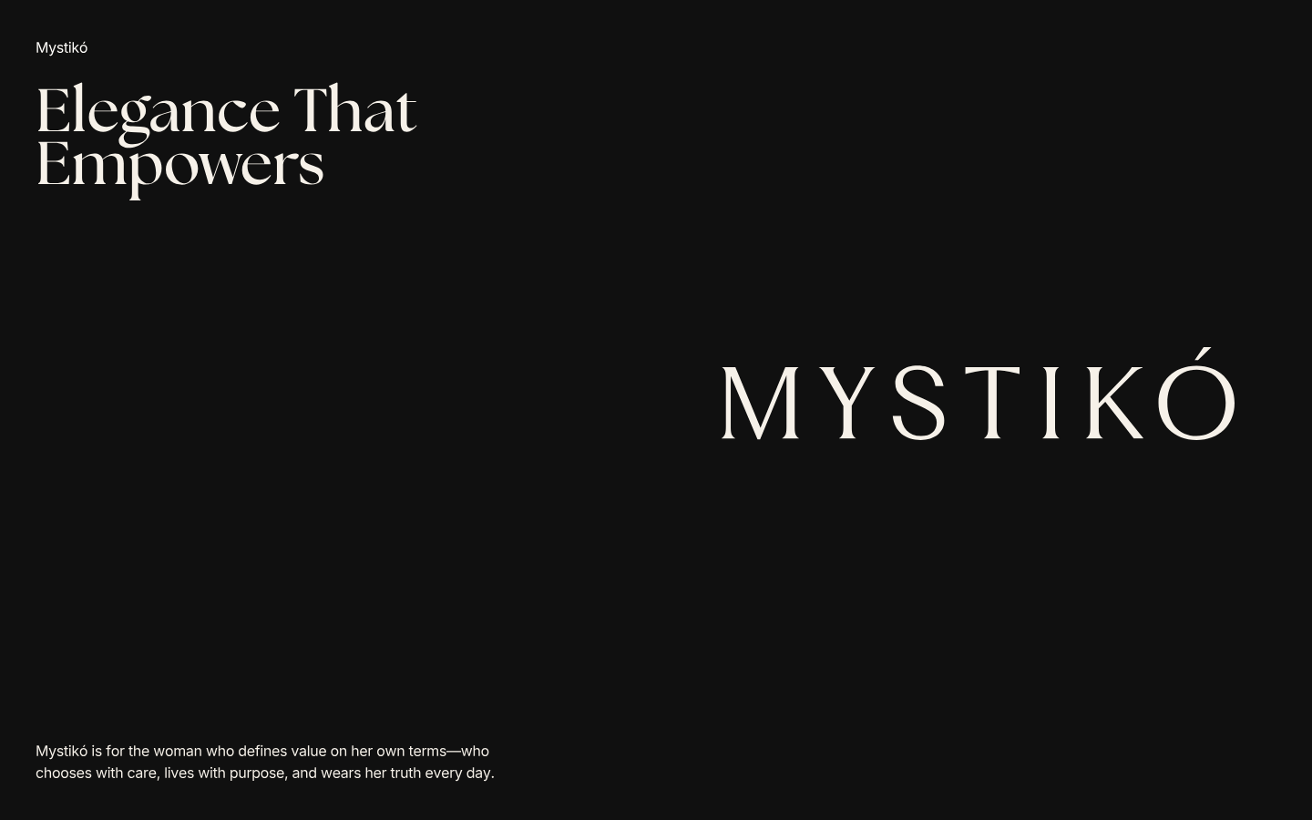 MYSTIKÓ Packaging Animation