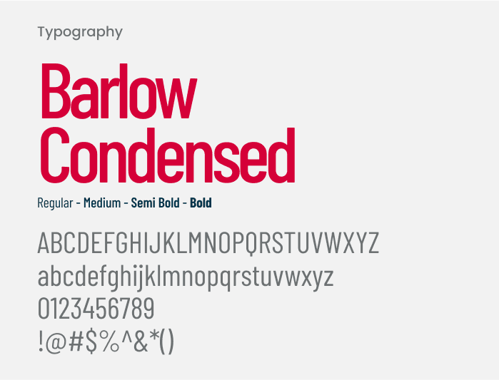 RCAS Typography System
