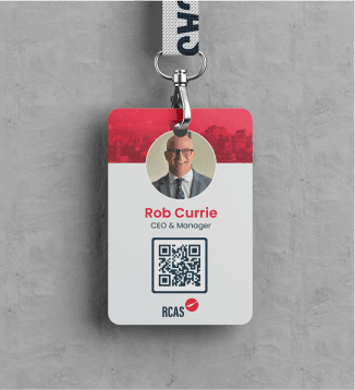 RCAS Employee Badge
