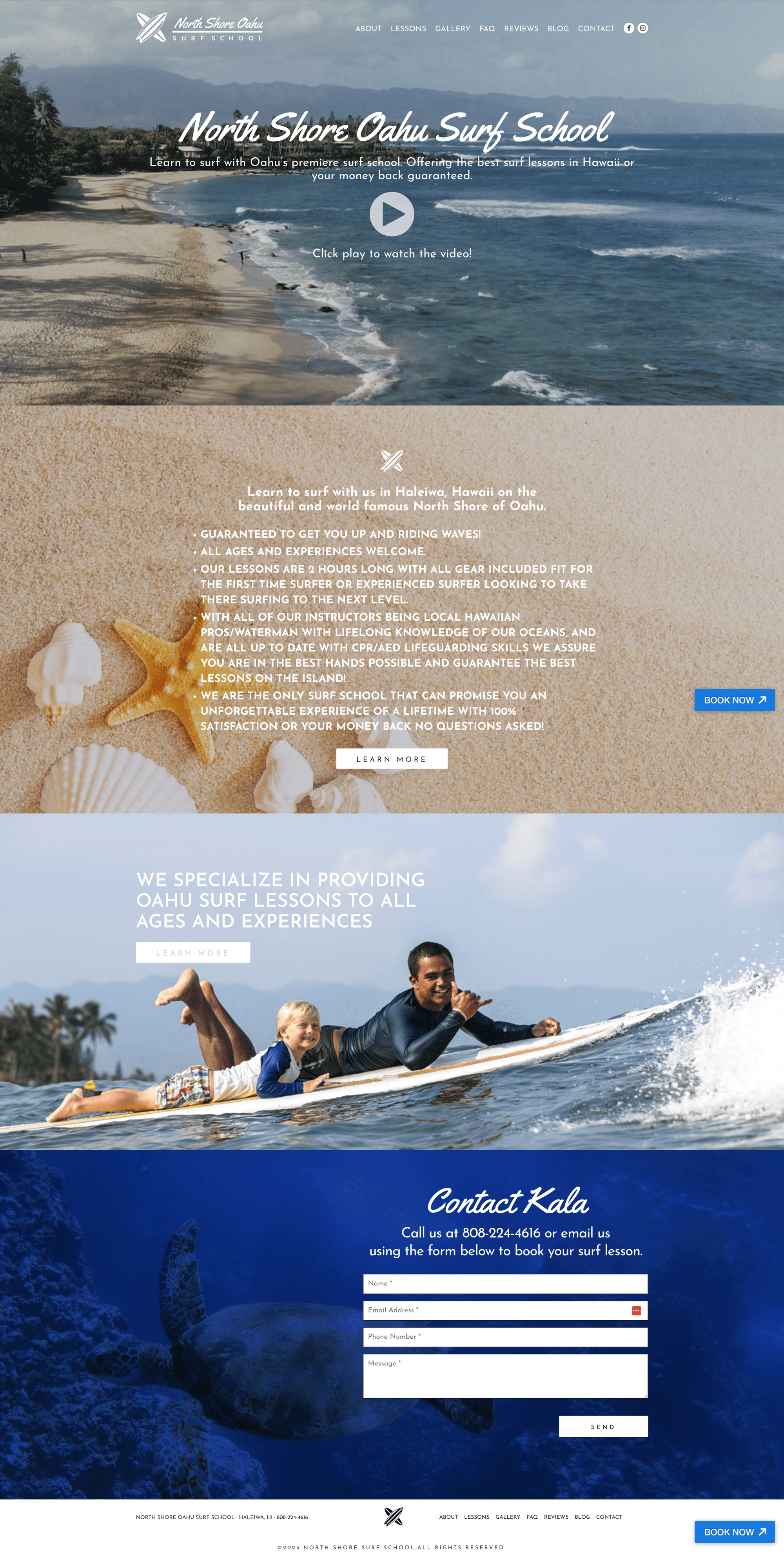 SURF — Legacy Website